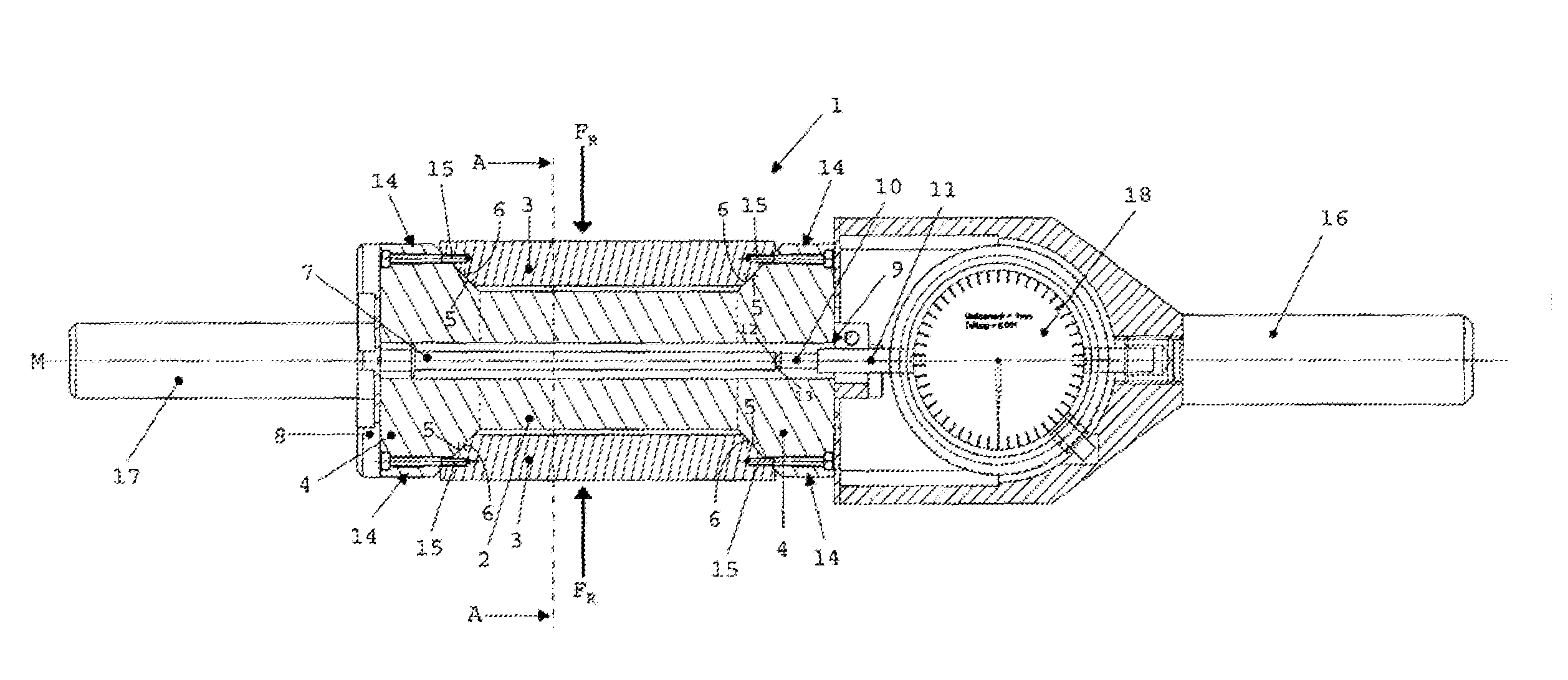 Force-measuring device