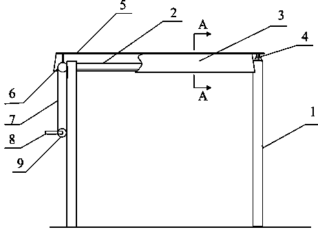 Outdoor single pole protection device