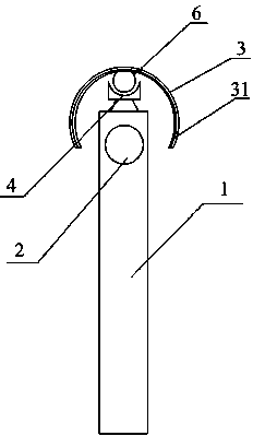 Outdoor single pole protection device