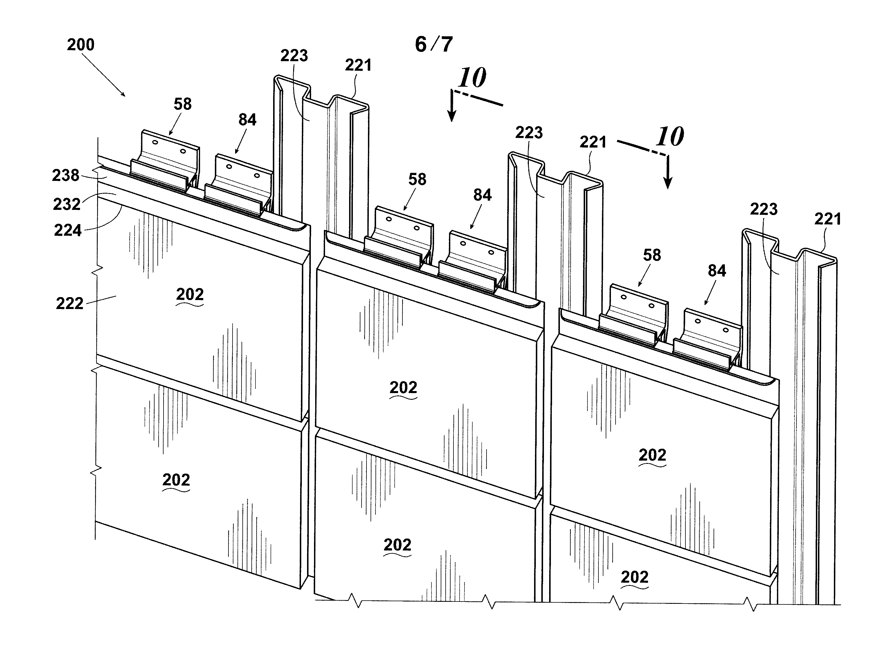 Rainscreen attachment system