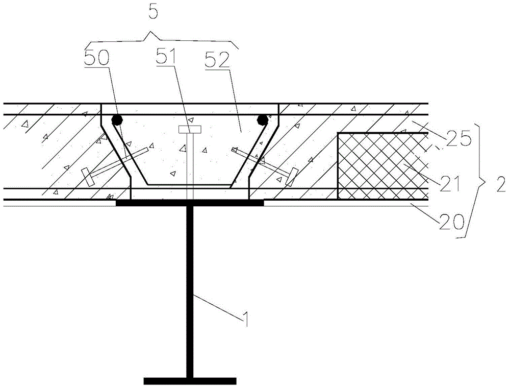 Prefabricated and light floor cover plate and industrialized building house floor plate structure