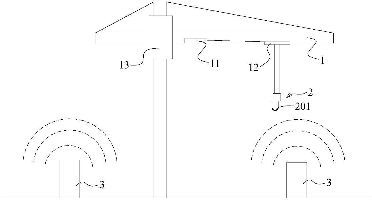 An intelligent tower crane system and its working method