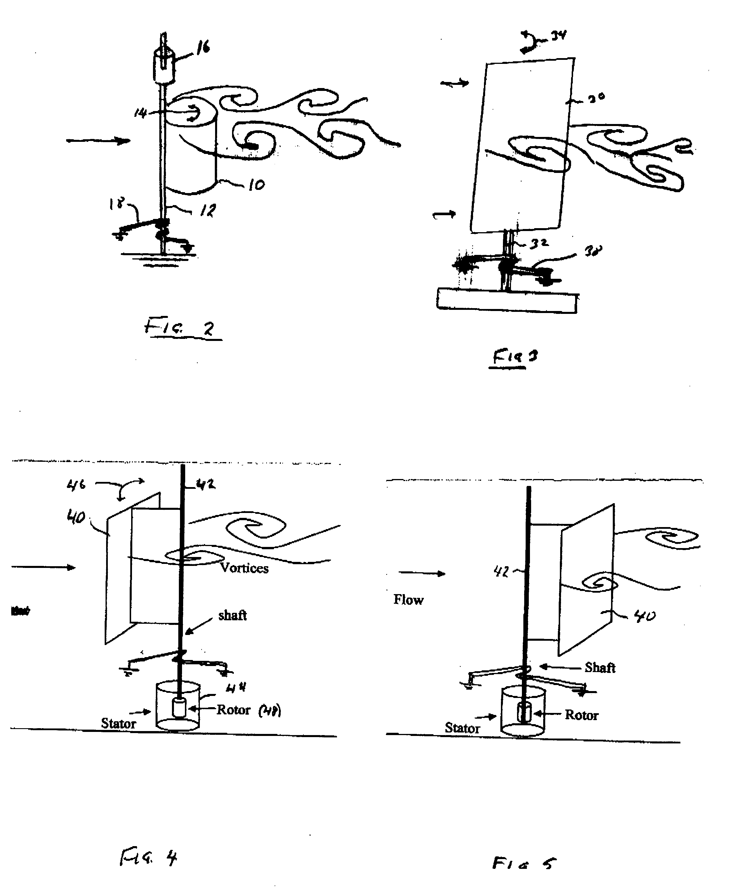 Bluff body energy converter