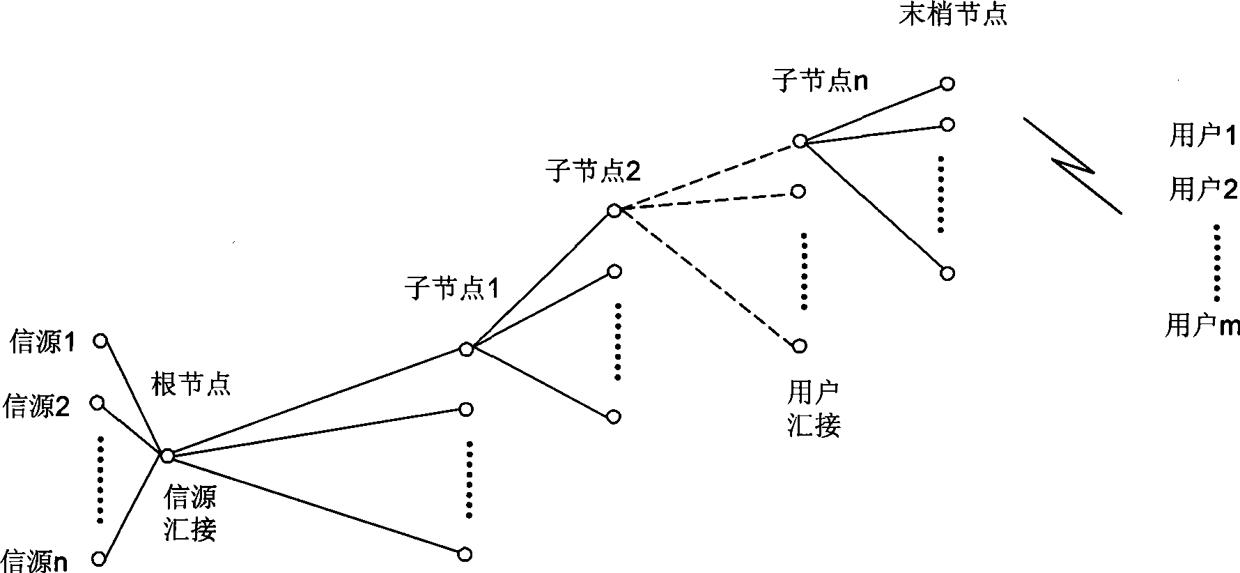 Access network implementing system and method for bearing all information services of local customer