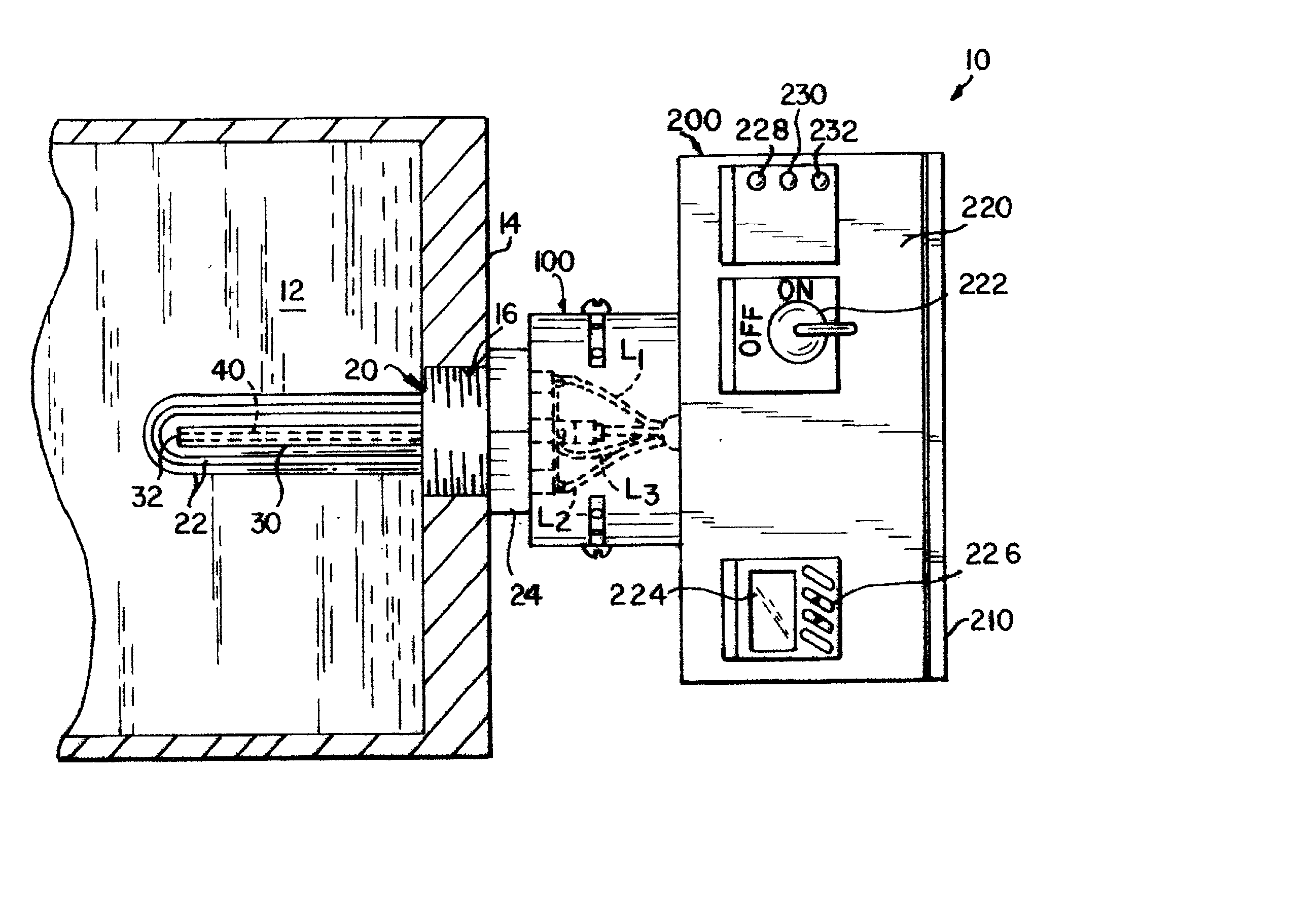 Integrated heater and controller assembly