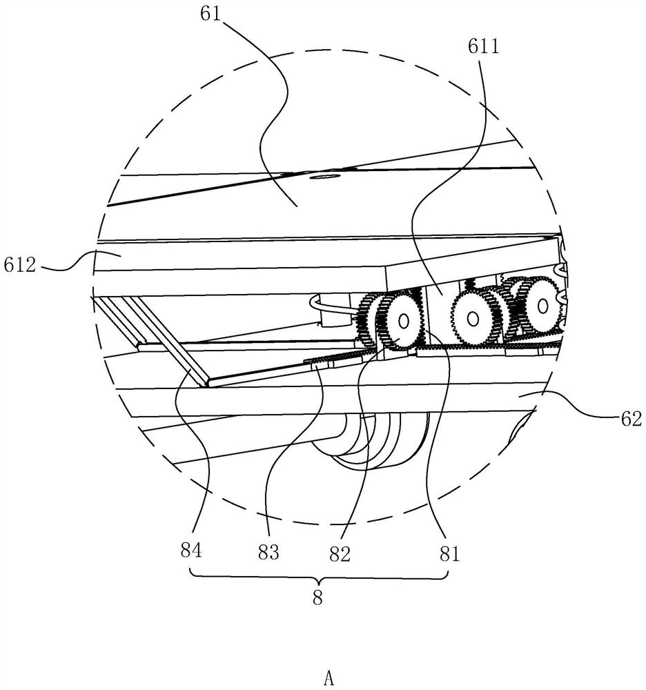 Tunnel anchor cable saddle swinging and moving installation construction method under limited space condition