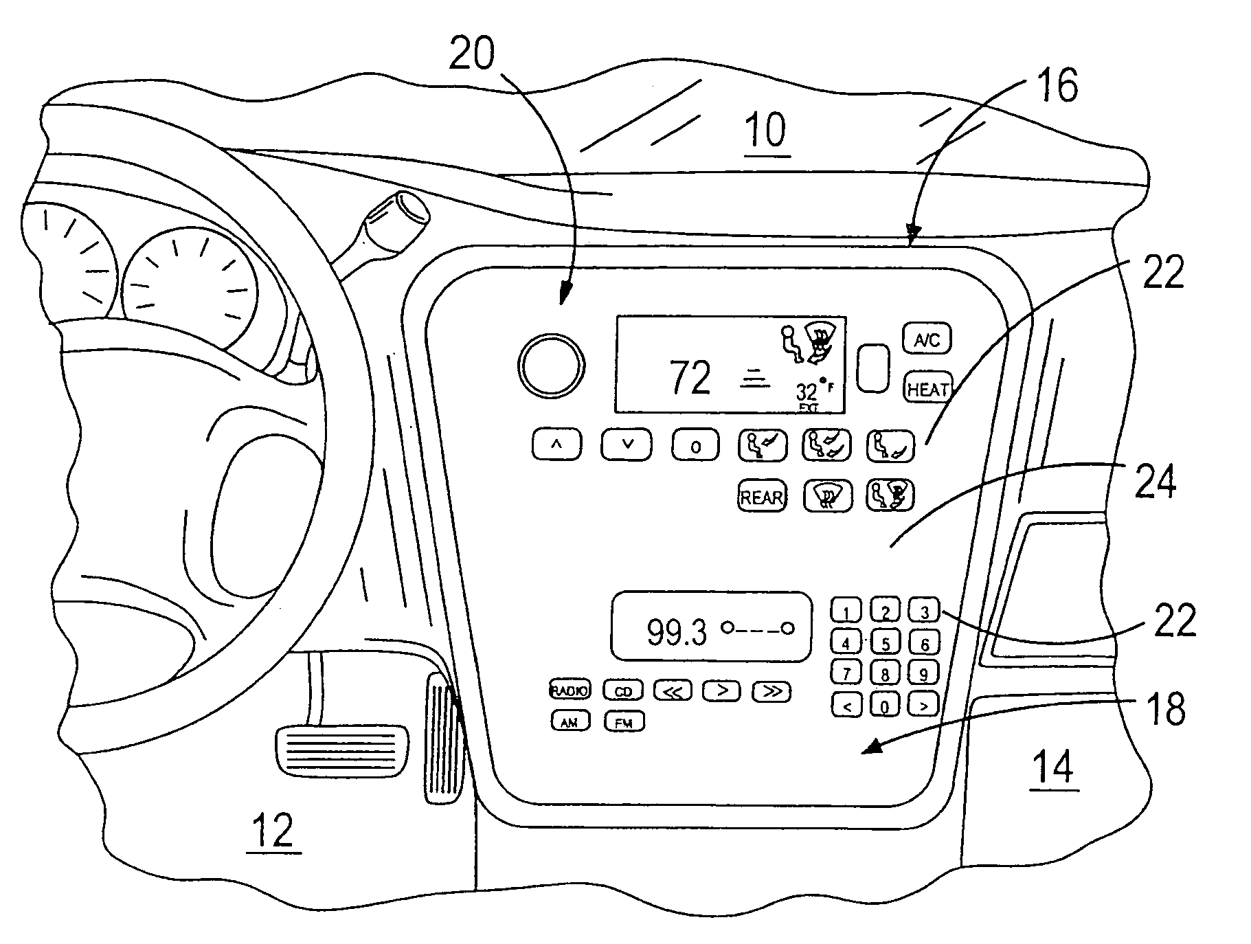 Multi-shot molded touch switch