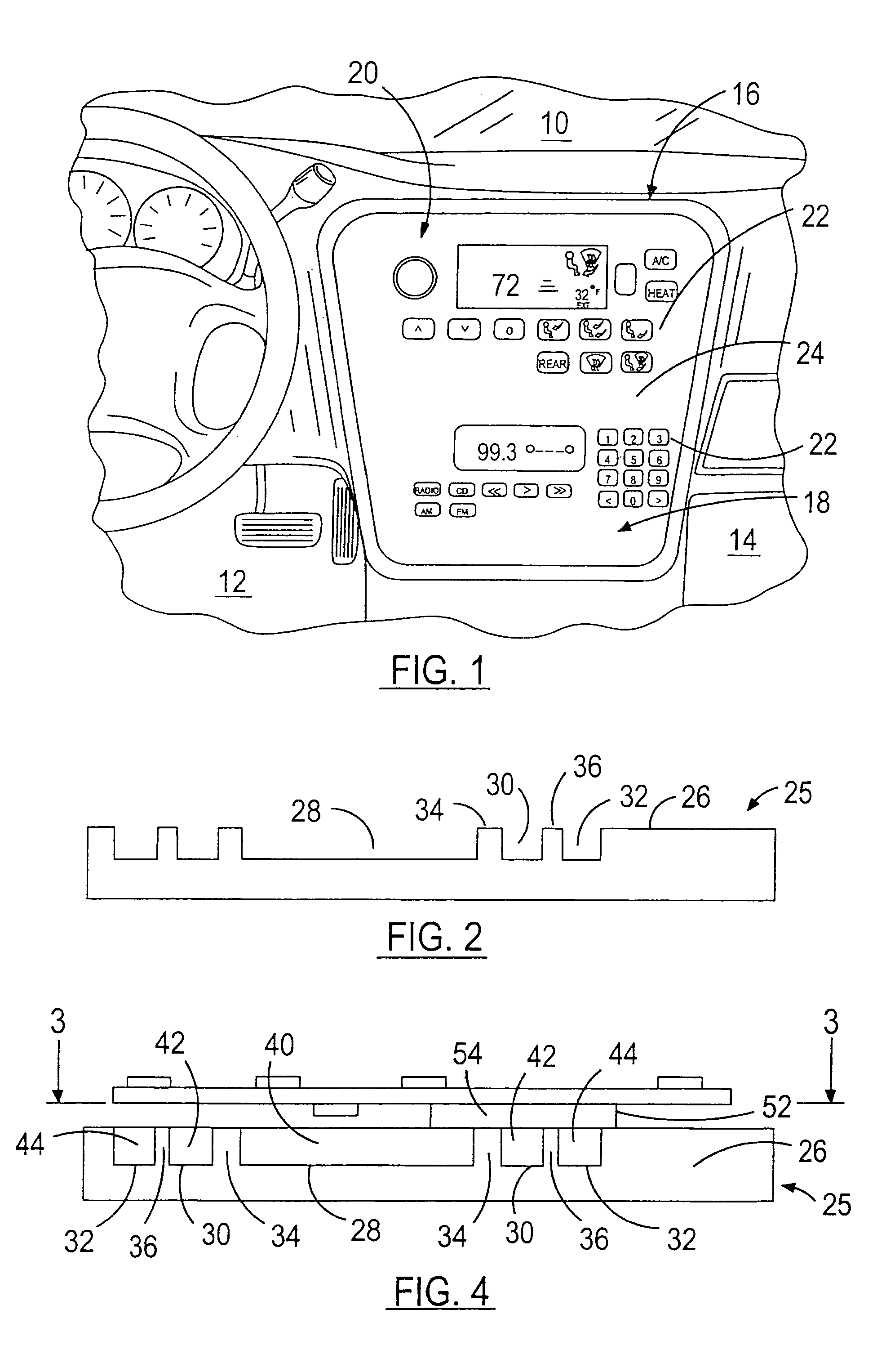 Multi-shot molded touch switch