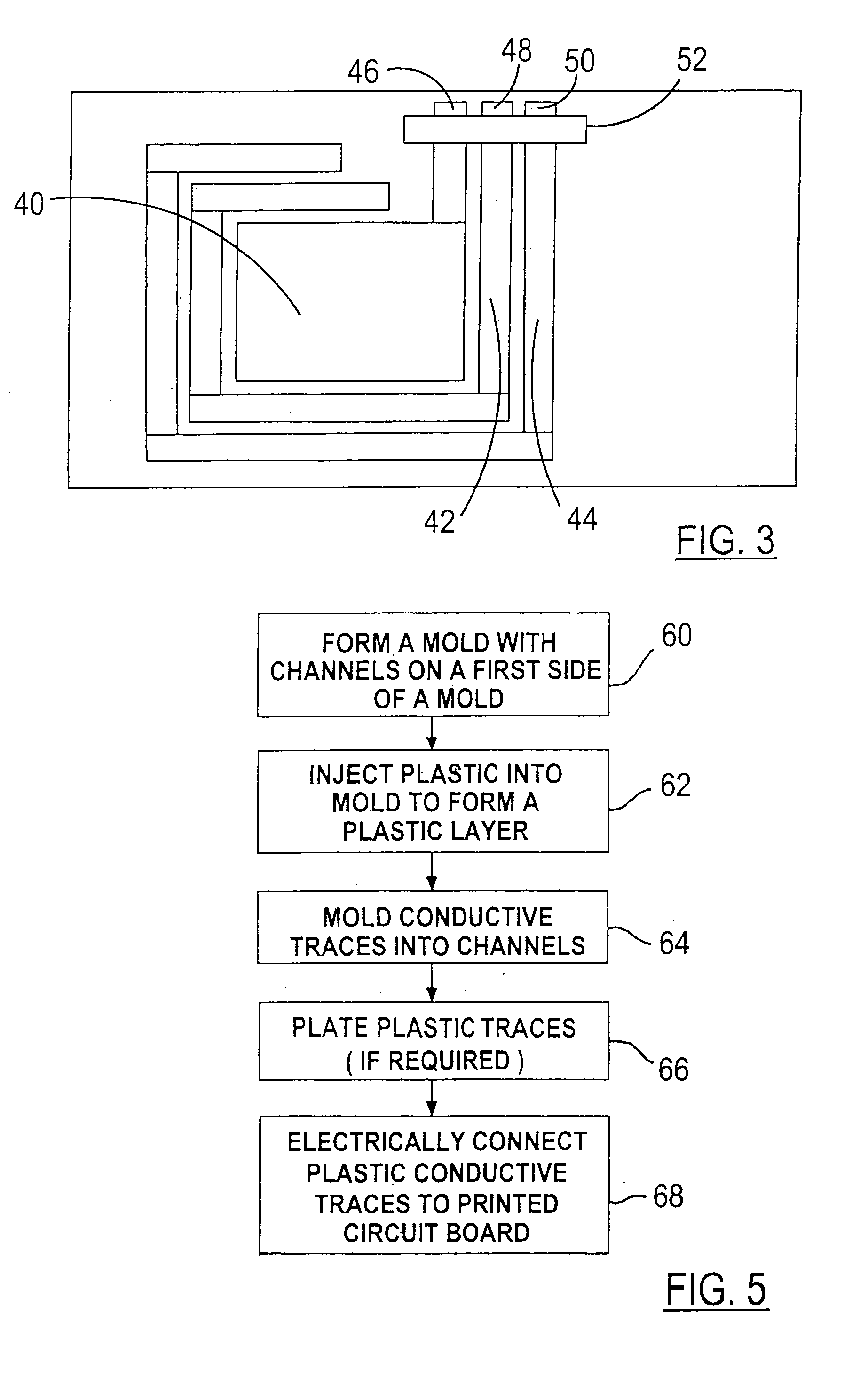 Multi-shot molded touch switch