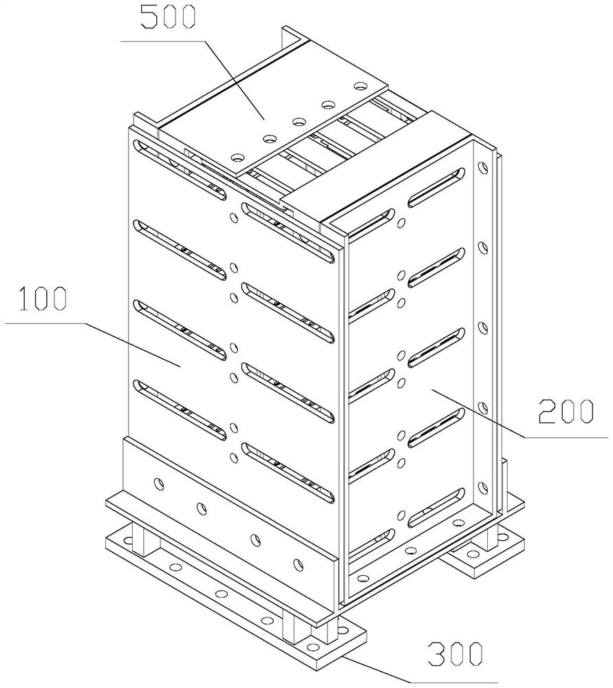 Cabinet for information security and assembly-based heat dissipation method thereof