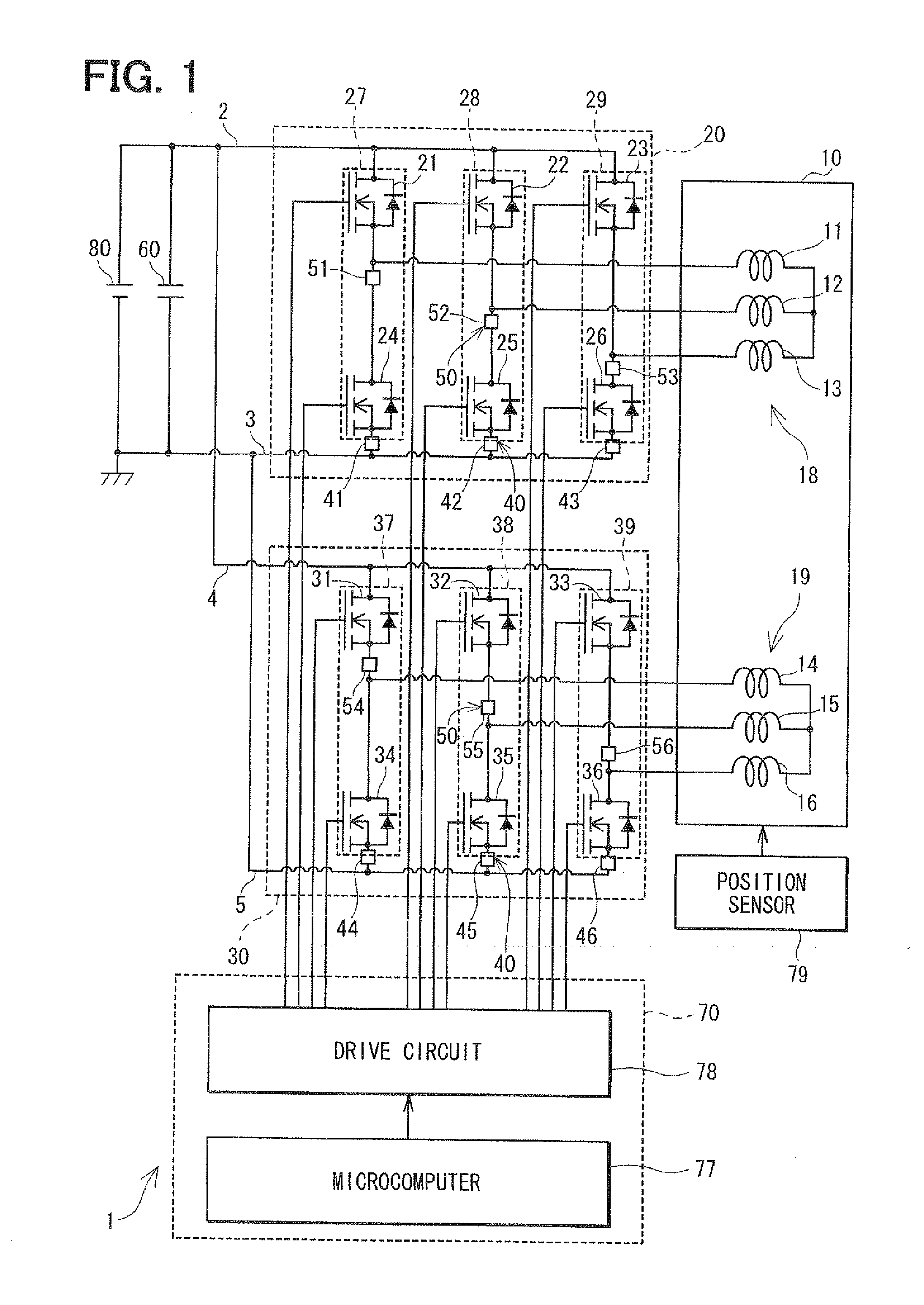 Control apparatus for multi-phase rotary machine and electric power steering system