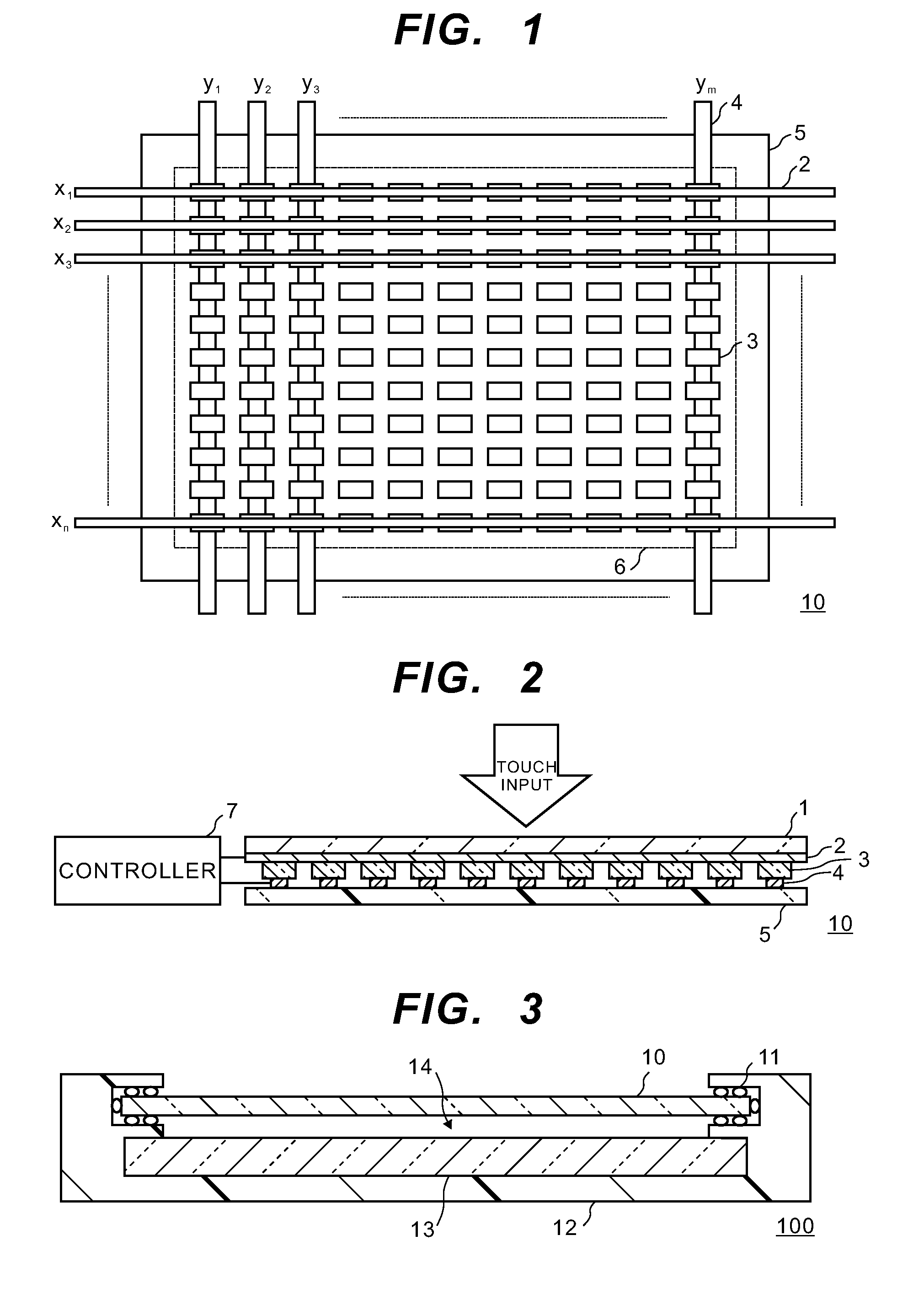 Touchscreen panel input device manufacturing method, piezoelectric element and touchscreen panel input device