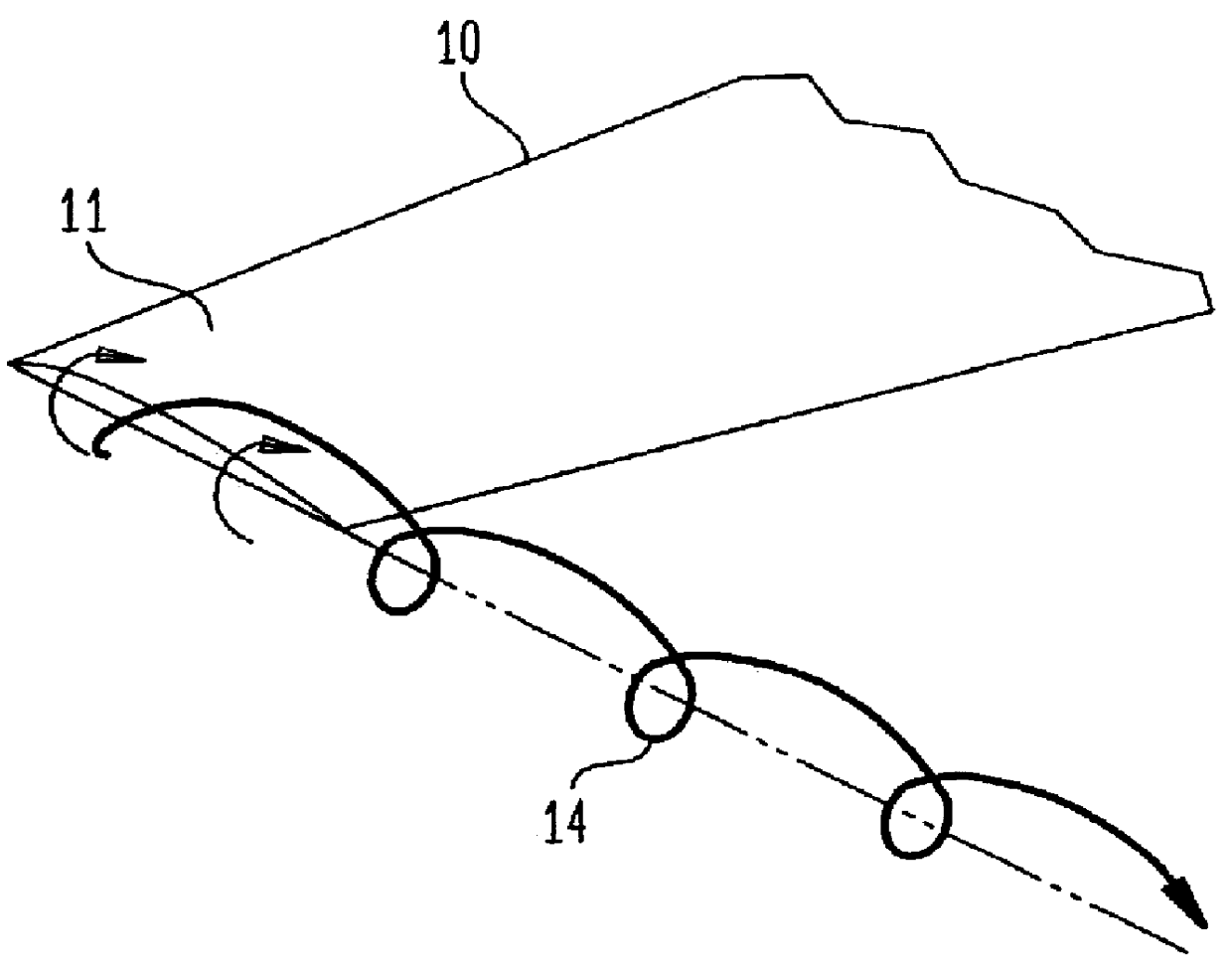 System and method of vortex wake control using vortex leveraging