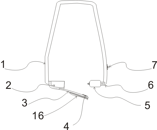 Emergency belt used for escape and life saving