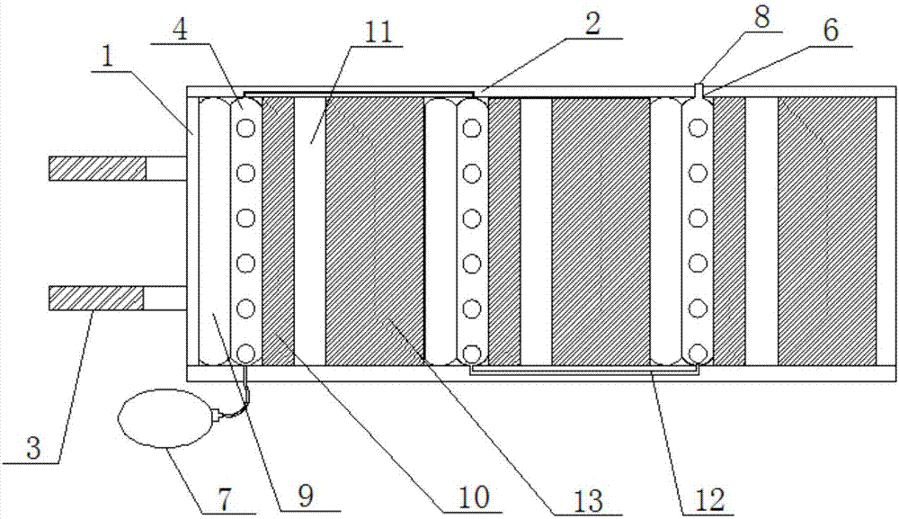 First-aid clamping plate for bone fracture