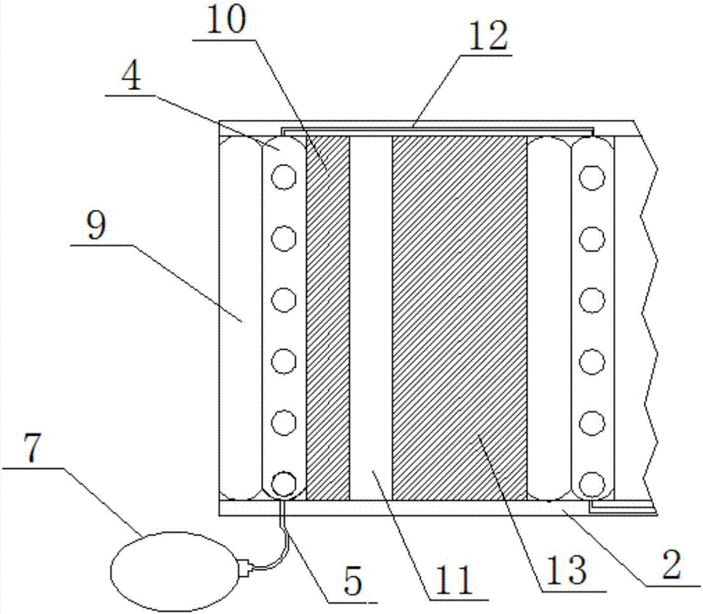 First-aid clamping plate for bone fracture