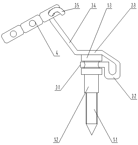 Implanting screw force applying device for correction in dental orthodontics and using method thereof