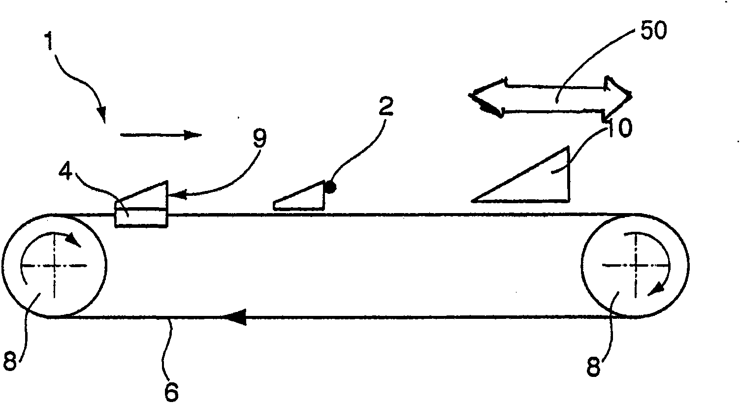 Device for the production of fancy yarn