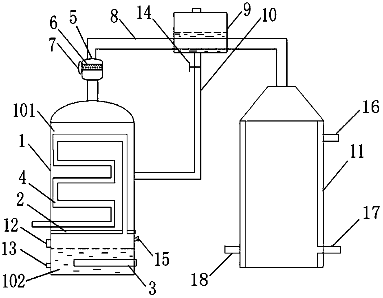 Electric heating wine brewing equipment