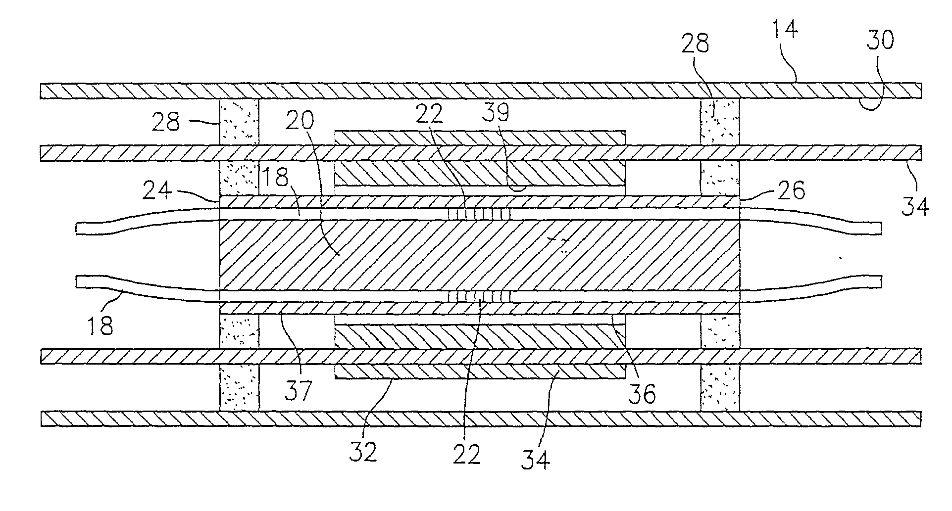 Fiber optic curvature sensor for towed hydrophone arrays