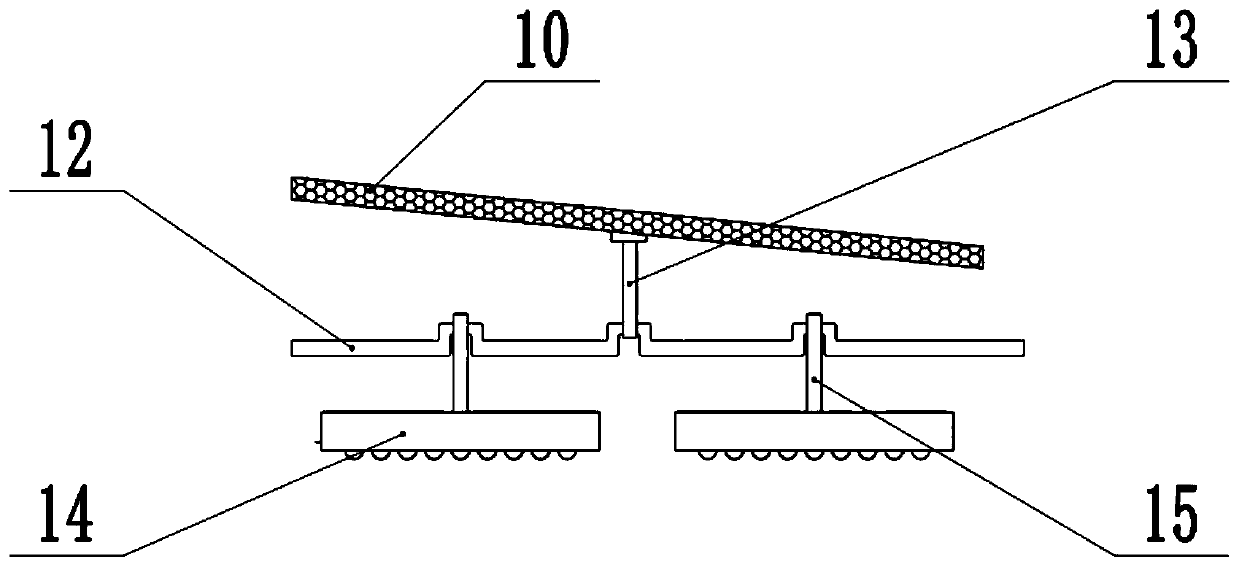 Self-circulation smashing and grinding device for rice processing