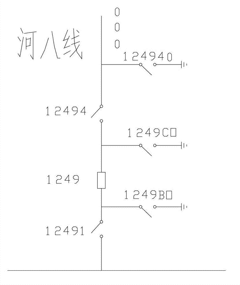 Topological anti-error check method of power dispatching master station type integrated intelligent anti-error system