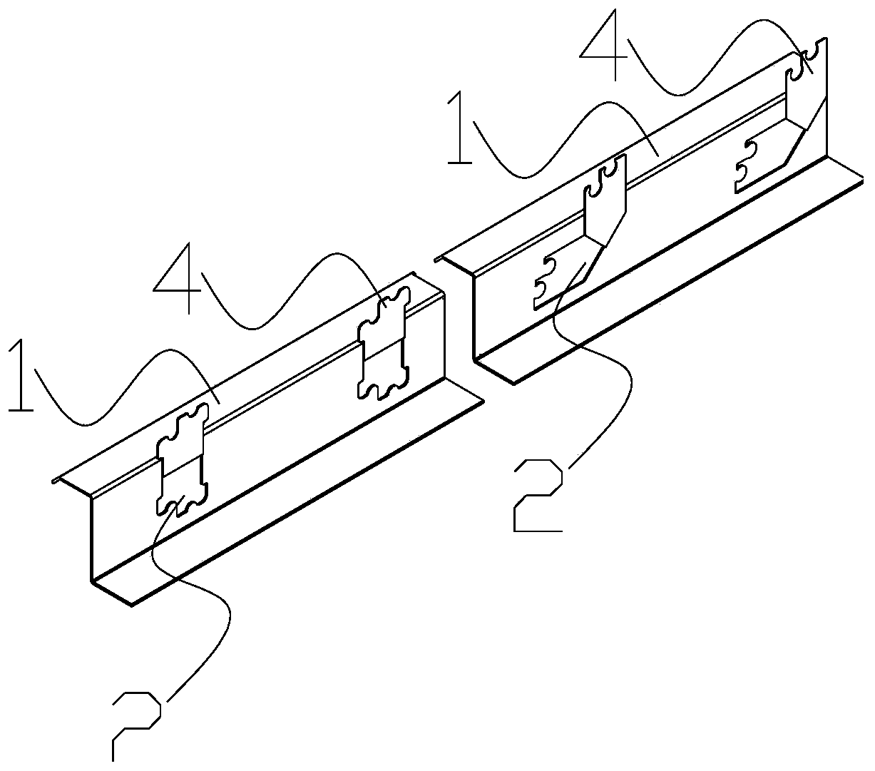 Optimal rib board with horse stool supports