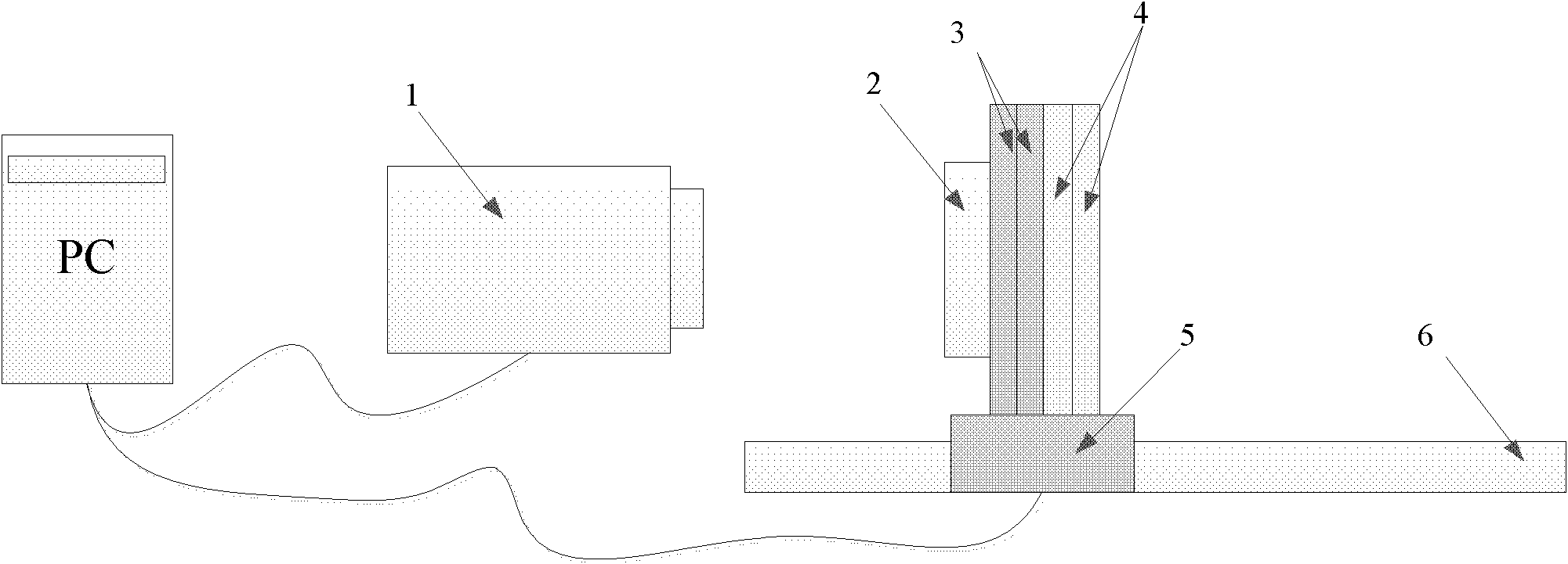 Method for quickly and automatically adjusting tested element detected by using Fizeau interferometer