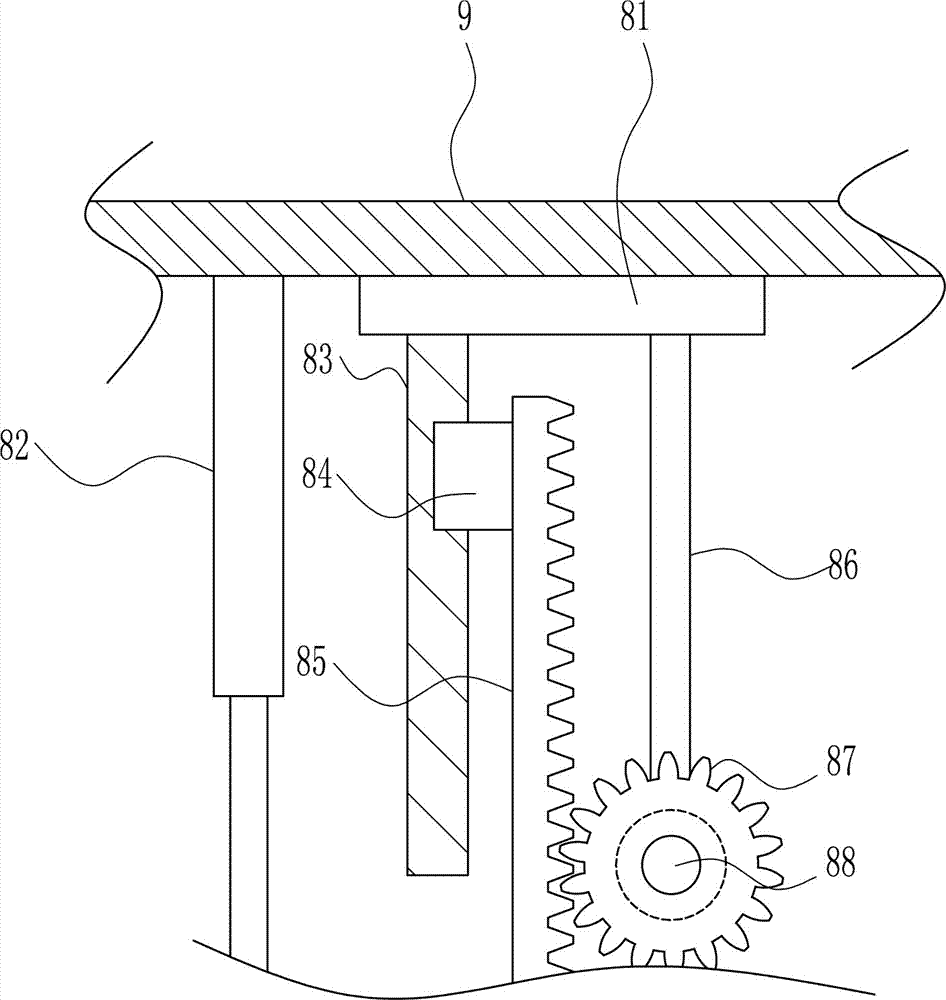 Buffing attachment with high stability for leather shoe factories