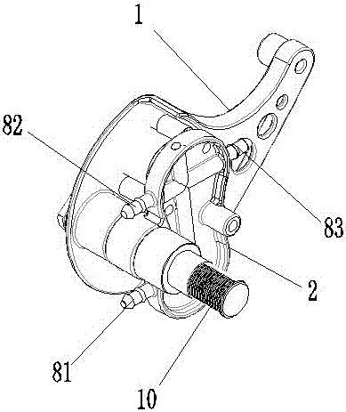 Magnetic control valve for air suspension seat lift