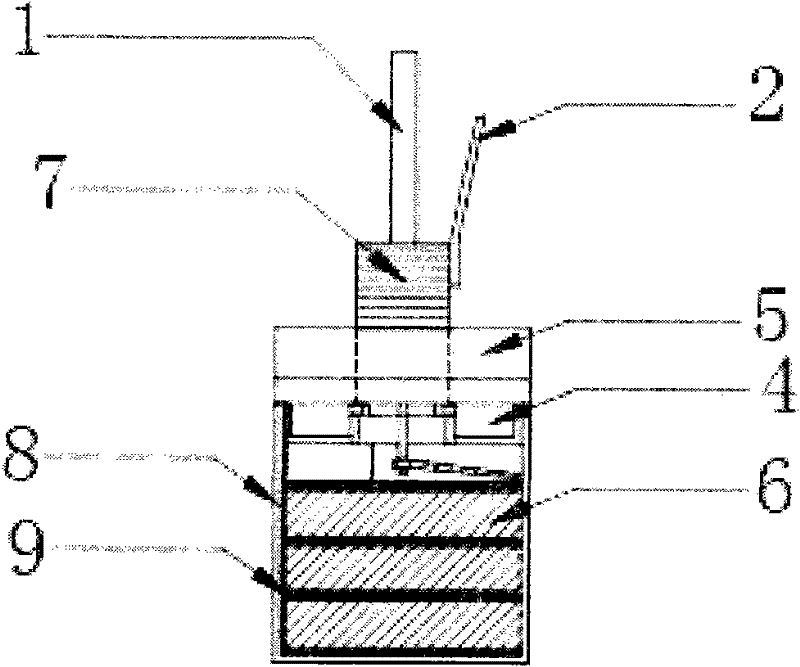 Manufacturing method of full tantalum shell tantalum electrolytic capacitor and capacitor