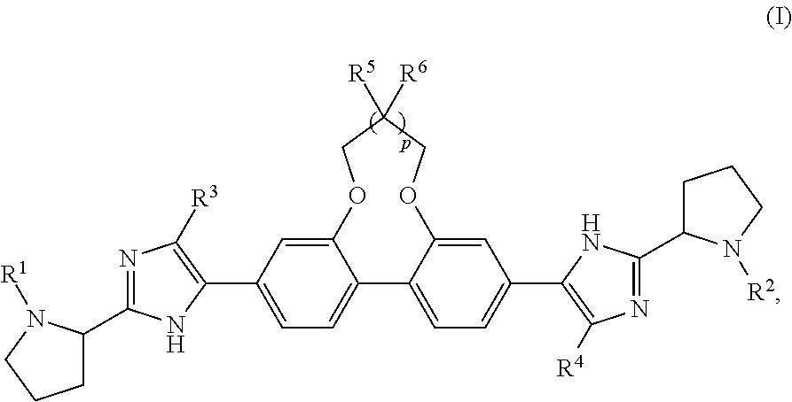 Antiviral Compounds with a Dibenzooxaheterocycle Moiety