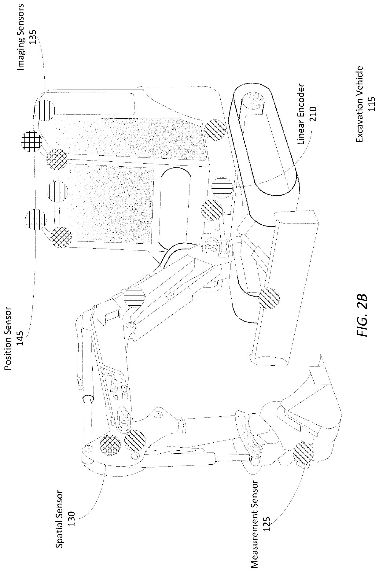 Loading earth into a vehicle using a cooperative fleet of vehicles