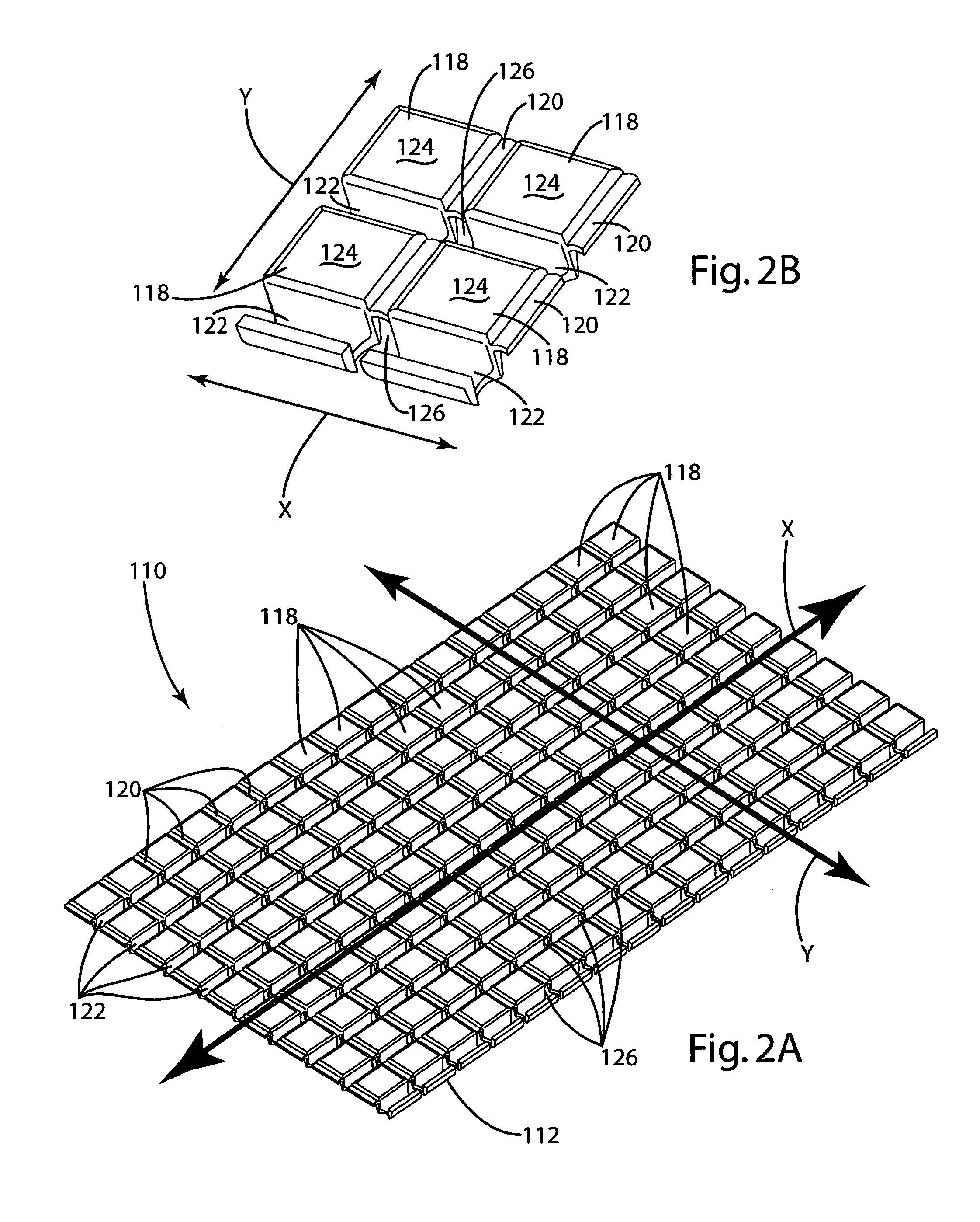 Load bearing surface