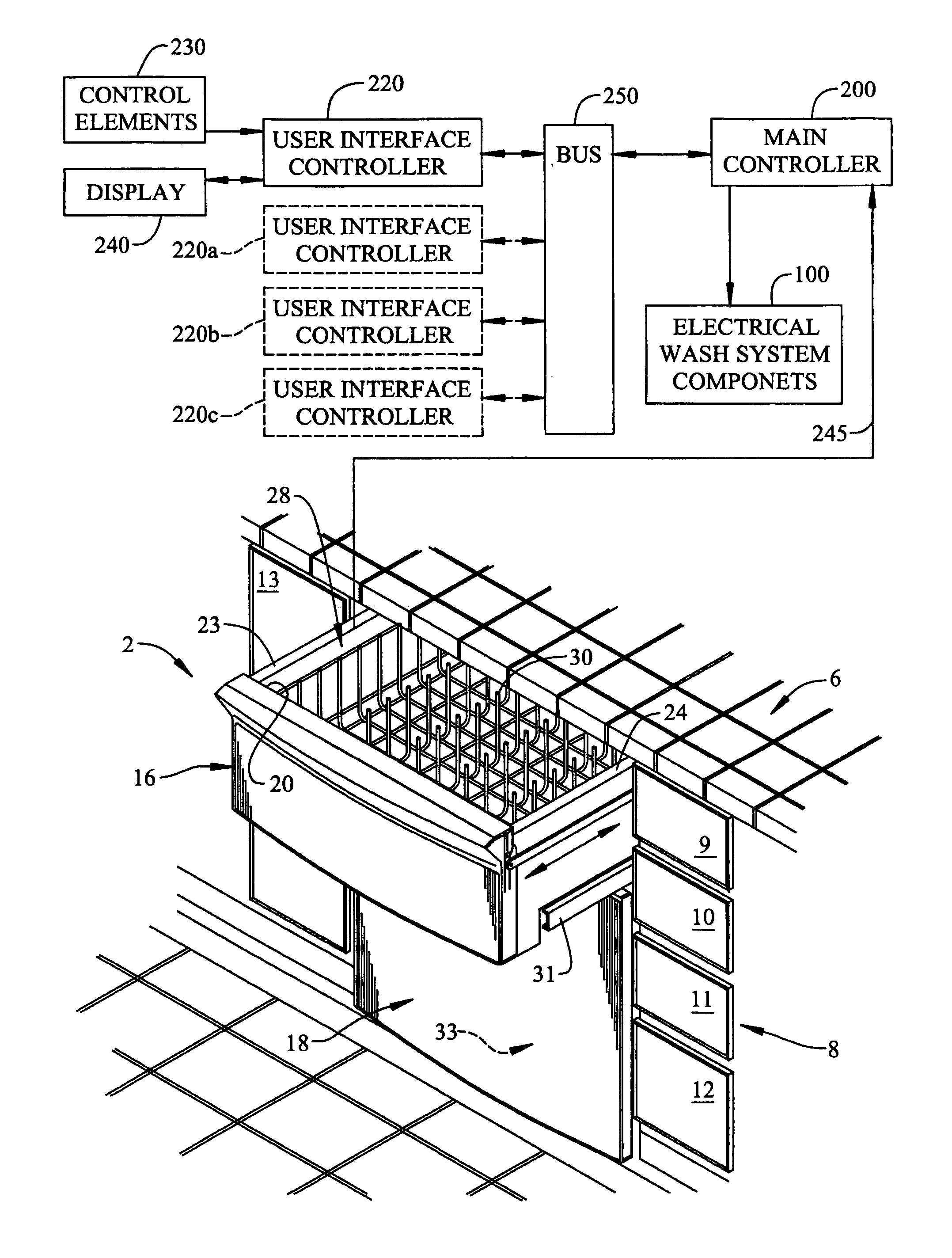 Dishwasher control system