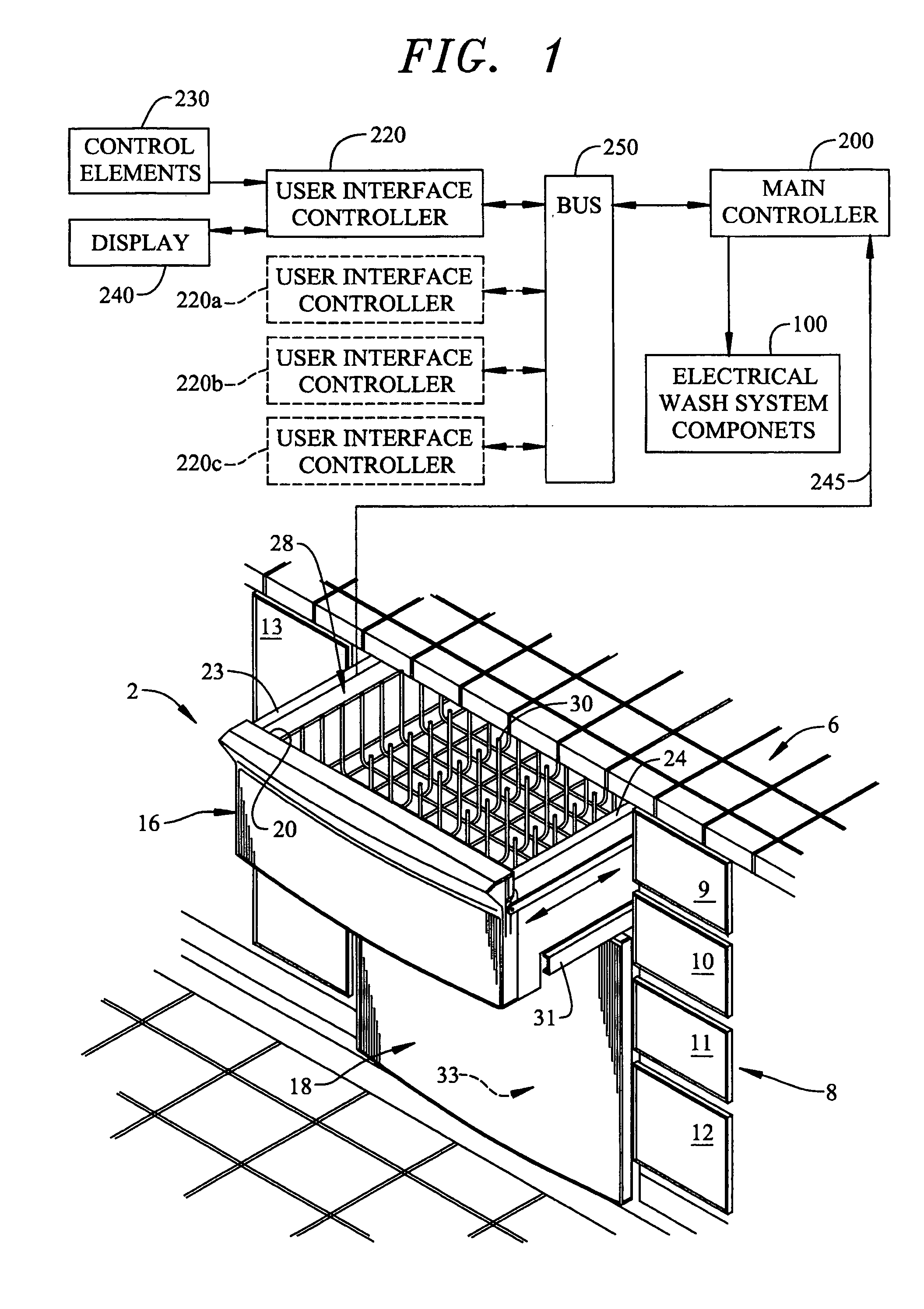 Dishwasher control system