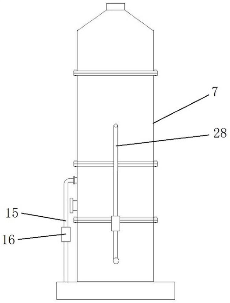 Dust removal device for flexible manufacturing system