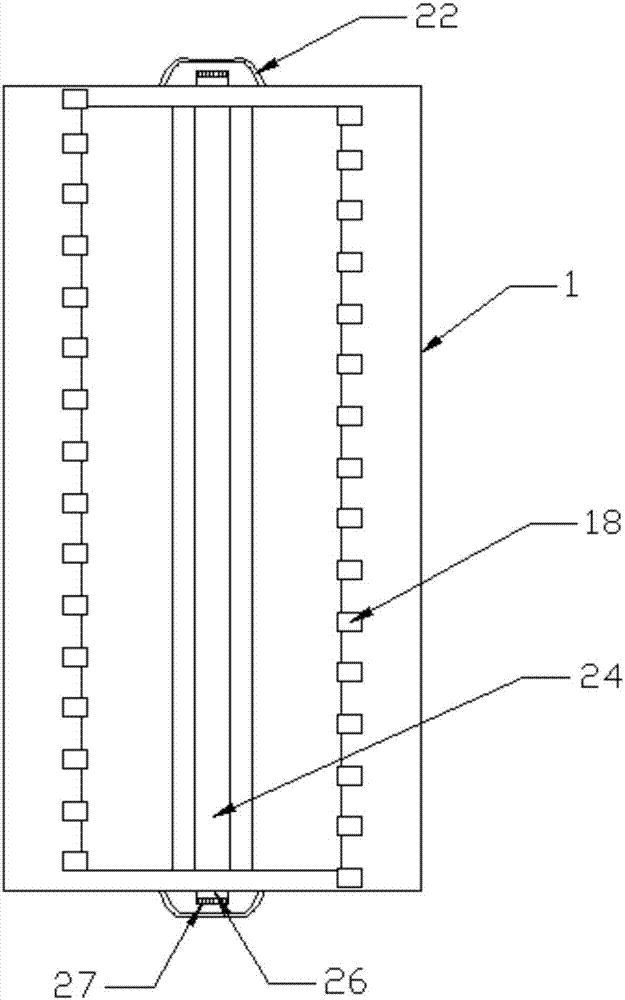 Plot seed sowing device