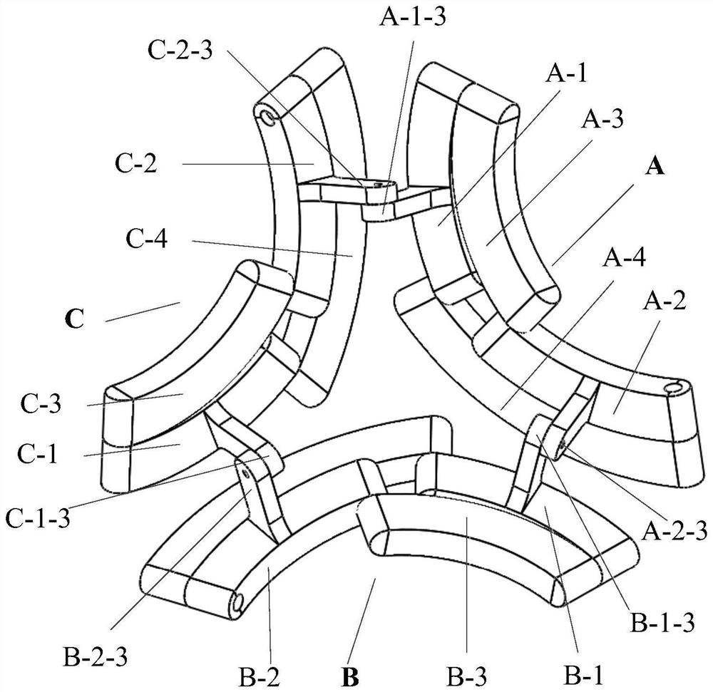 Single-degree-of-freedom spherical turnover mechanism