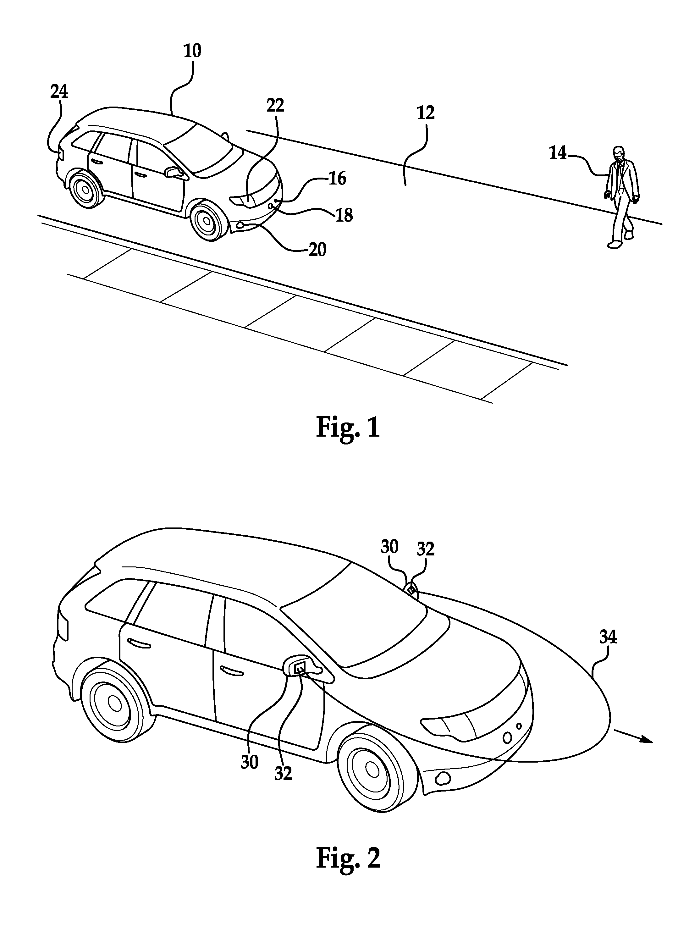 Pedestrian alert system and method