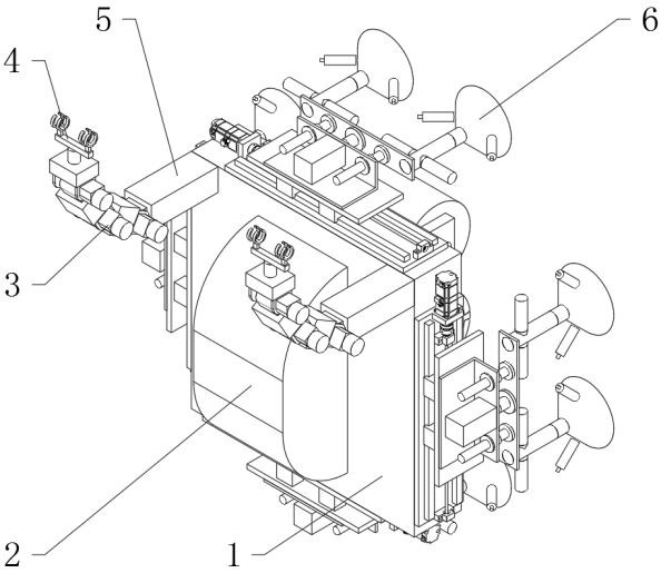 Cleaning robot for high-rise glass