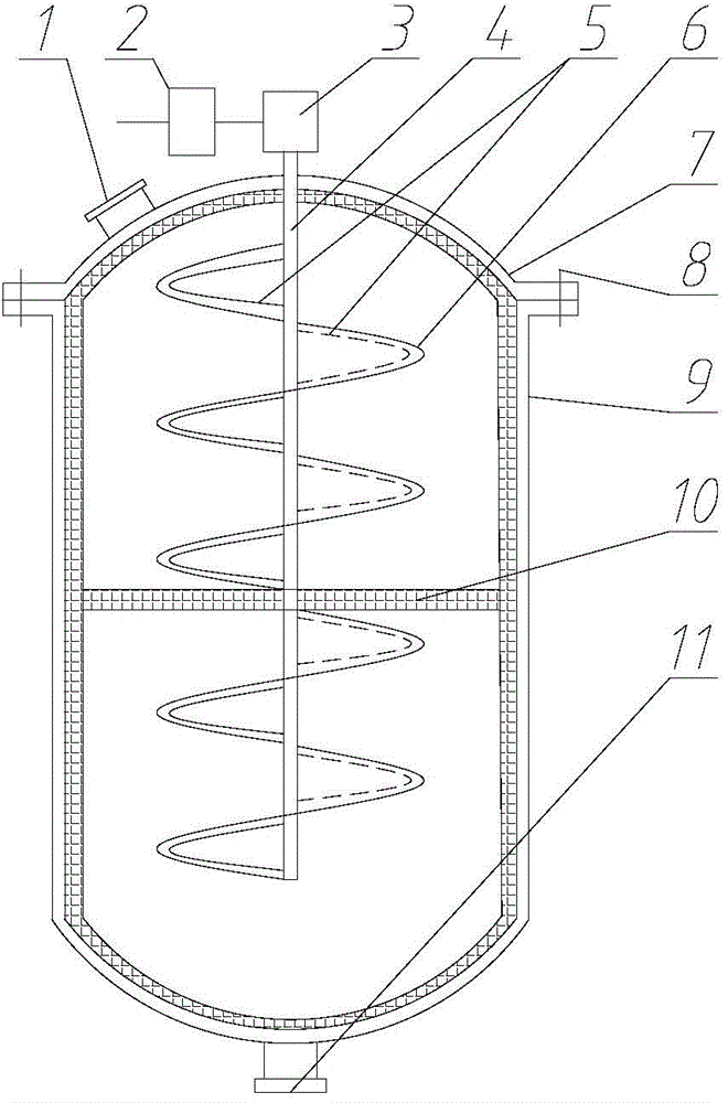 Chemical agitation reaction kettle