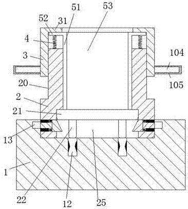 Improved bridge illumination lamp device