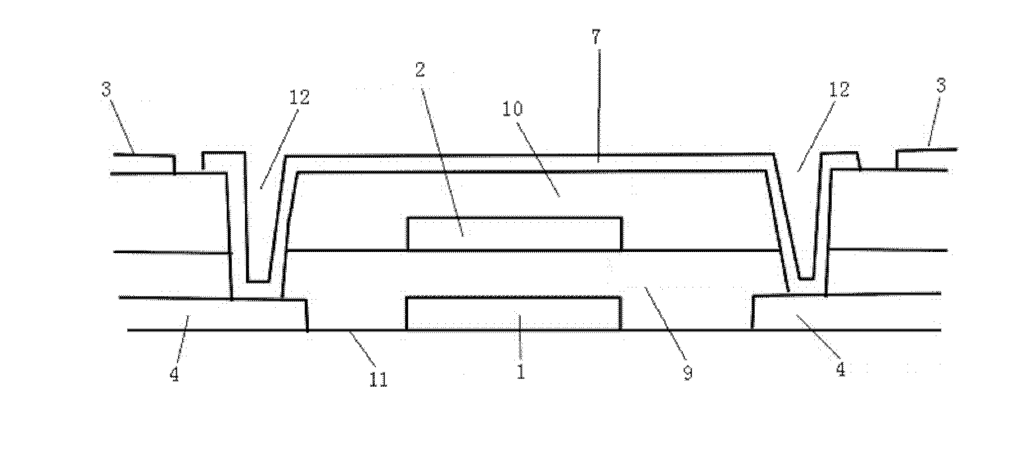 Storage electrode connecting framework of liquid crystal display