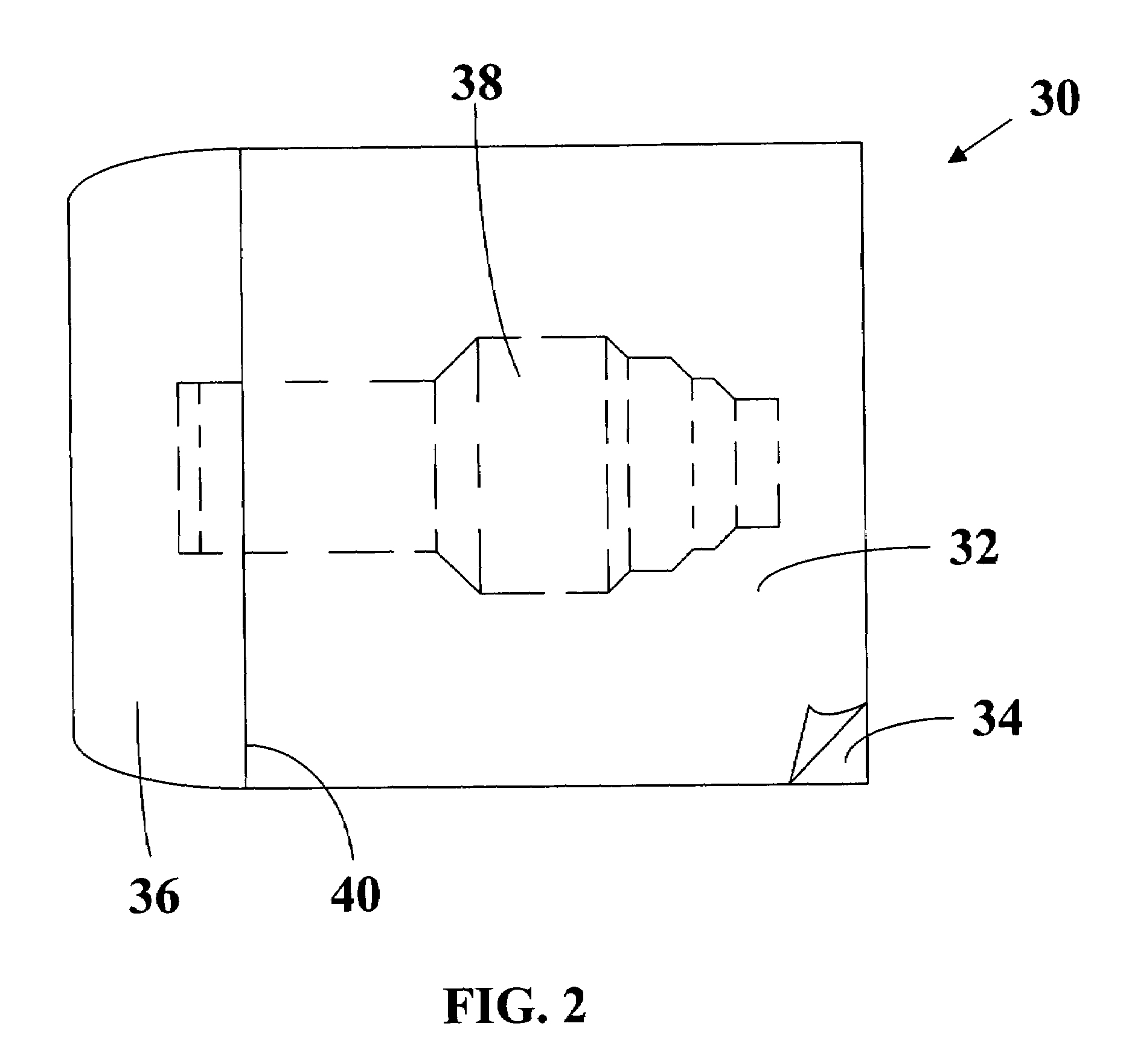 Packaging including a composite web comprising porous layer