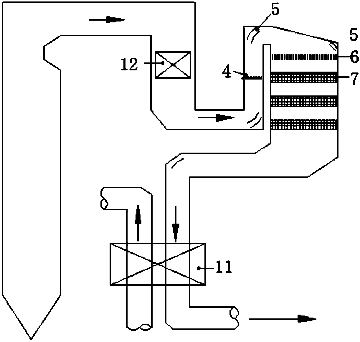 SCR (Selective Catalytic Reduction) denitrification, anti-blocking and effect-increasing system