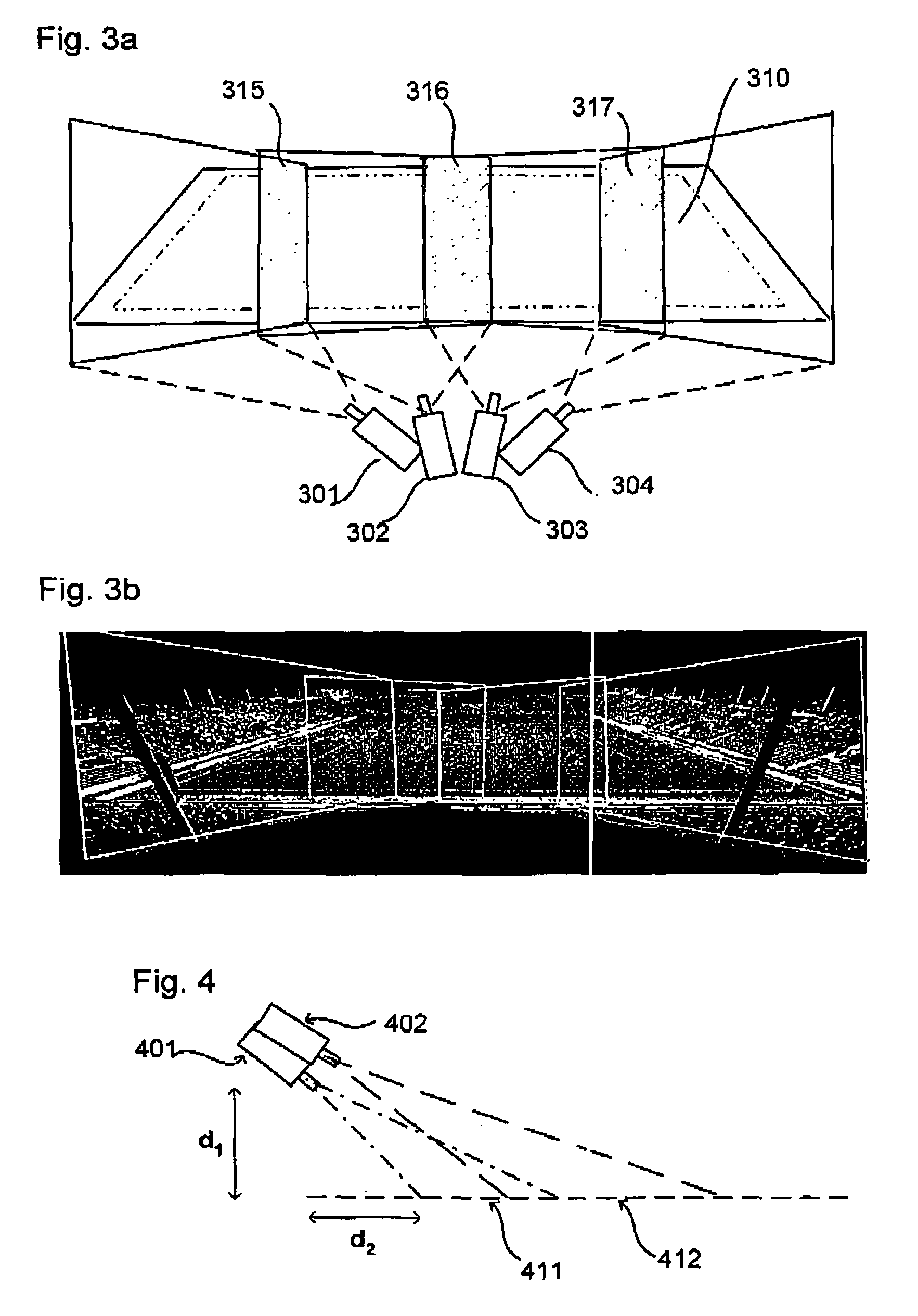 Method and device for generating wide image sequences