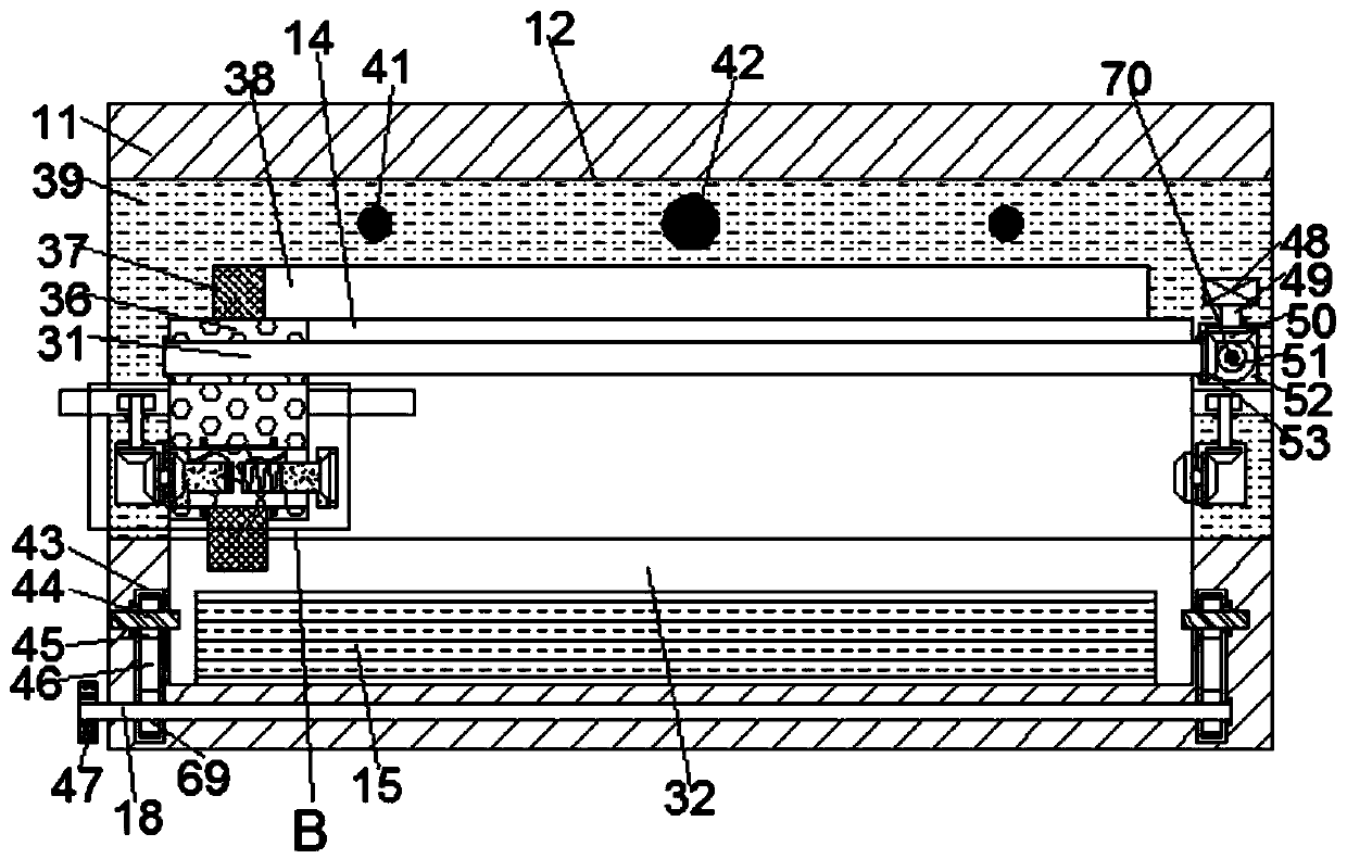 Leather surface glazing device