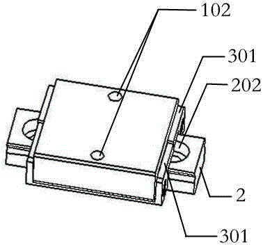 Linear guide rail provided with dustproof structure