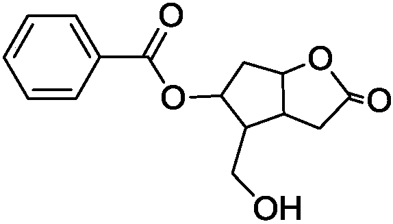 Method for analyzing and separating Corey lactone benzoate enantiomers through HPLC